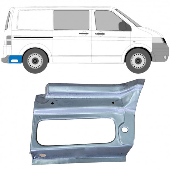 Galinė arka už Volkswagen Transporter T5 2003-2009 / Dešinė 12024