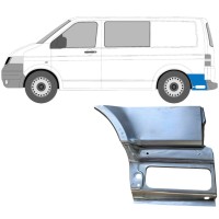 Galinio sparno dalis už galinio rato už Volkswagen Transporter T5 2003-2015 / Kairė 16263
