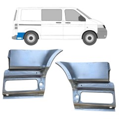 Galinio sparno dalis už galinio rato už Volkswagen Transporter T5 2003-2015 / Kairė + Dešinė / Rinkinys 16264