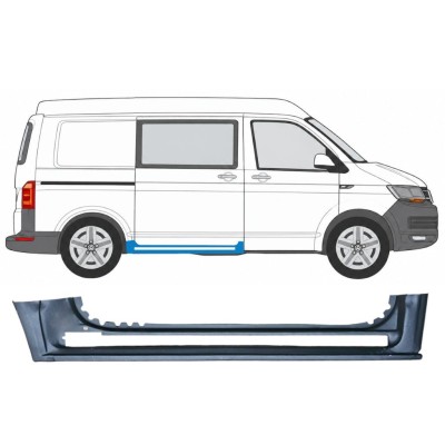 Slenkstis apatinė durų slankiojančių už Volkswagen Transporter T6 2015-2024 / Dešinė 17113
