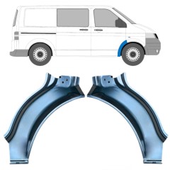 Sparno apatinė dalis už Volkswagen Transporter T5 2003-2015 / Kairė + Dešinė / Rinkinys 12023