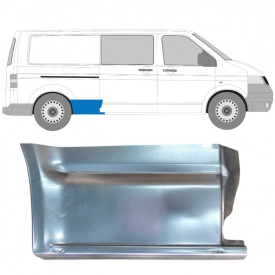 Galinė arka už VW Transporter T5 2003-2015 / Dešinė 11462