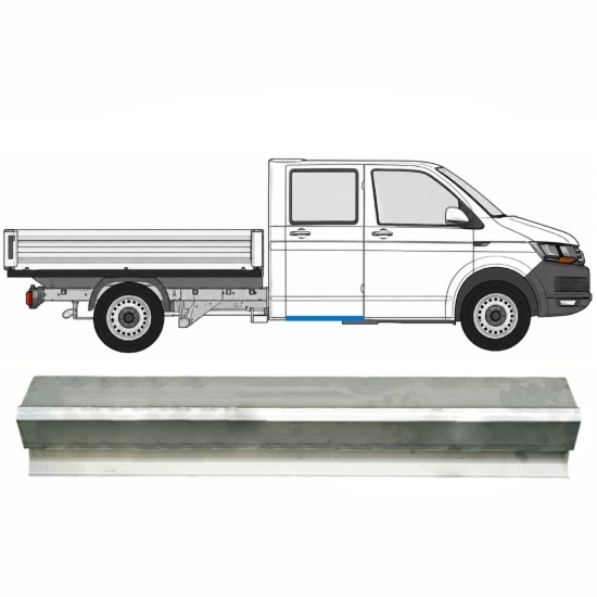 Slenkstis galinė dalis už Volkswagen Transporter T6 2015-2024 / Kairė = Dešinė (simetriška) 17131