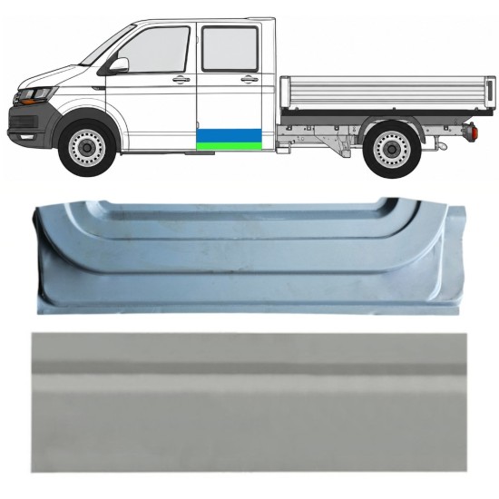Galinių durų vidinė + išorinė dalis už Volkswagen Transporter T6 2015-2024 / Kairė 17161