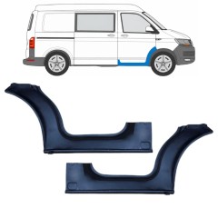 Slenkstis apatinė durų priekinių už Volkswagen Transporter T6 2015-2024 / Kairė + Dešinė 17119