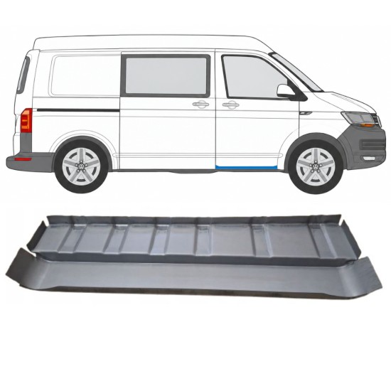 Priek durų vidaus skarda už Volkswagen Transporter T6 2015-2024 / Dešinė 17156