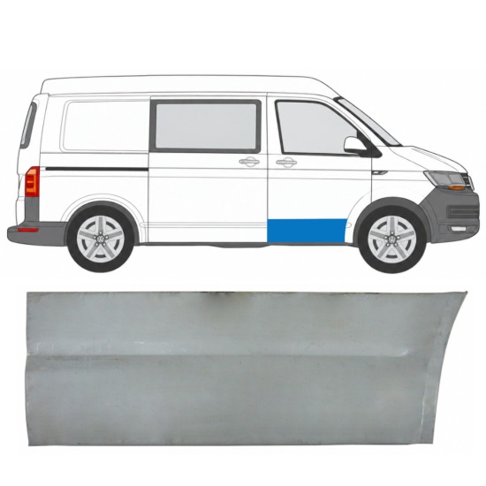 Priekinių durų išorinė dalis už Volkswagen Transporter T6 2015-2024 / Dešinė 17121