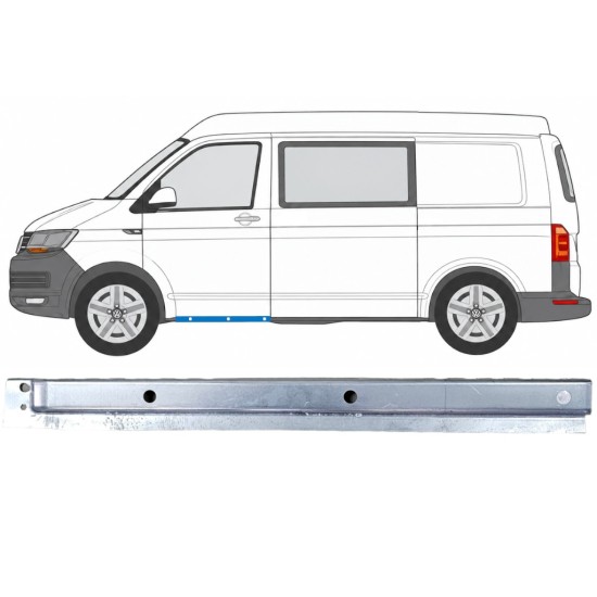Slenkstis apatinė durų priekinių už Volkswagen Transporter T6 2015-2024 / Kairė 17185