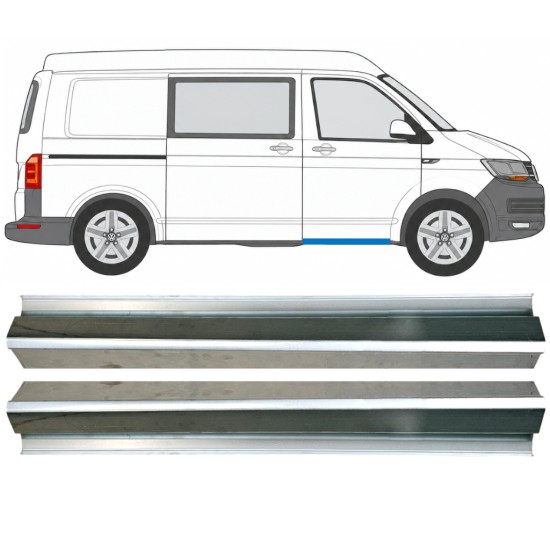Slenkstis apatinė durų priekinių už Volkswagen Transporter T6 2015-2024 / Kairė = Dešinė (simetriška) 17130