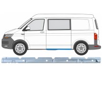 Slenkstis vidinė dalis už Volkswagen Transporter T6 2015-2024 / Kairė 17178