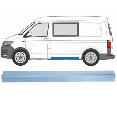 Slenkstis, apatinė už Volkswagen Transporter T6 2015-2024 / Kairė 17182