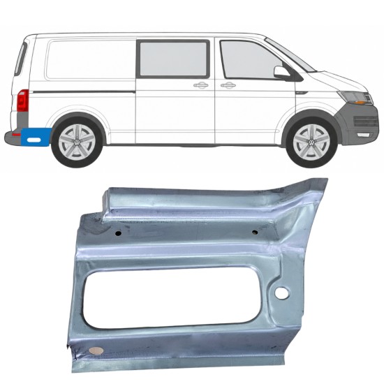 Galinė arka už Volkswagen Transporter T6 2015-2024 / Dešinė 17189