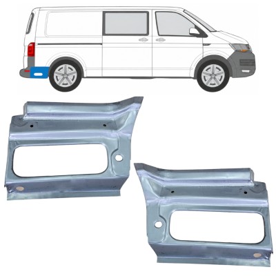 Galinė arka už Volkswagen Transporter T6 2015-2024 / Kairė + Dešinė 17191