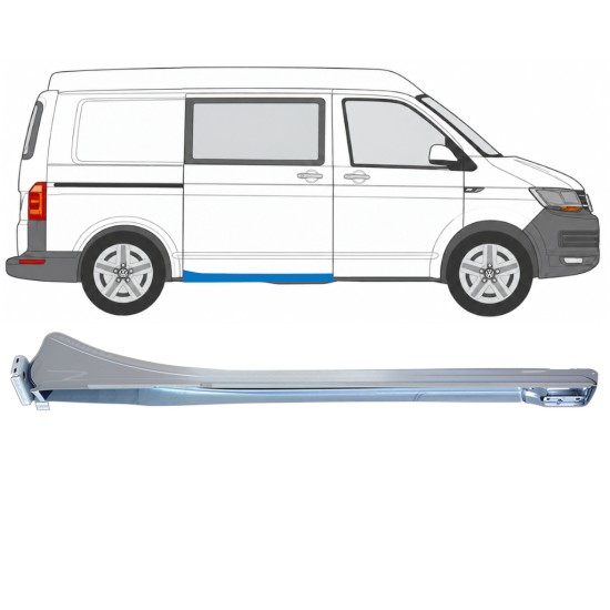 Slankiojančių durų lovelis už Volkswagen Transporter T6 2015-2024 / Dešinė 17203