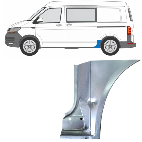 Galinė arka už Volkswagen Transporter T6 2015-2024 / Kairė 17153