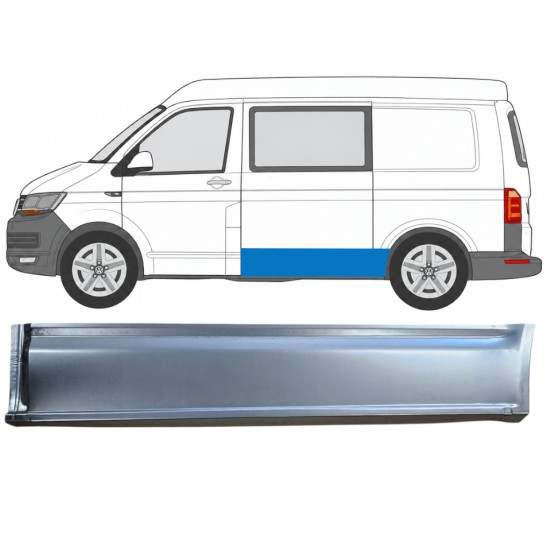 Išorinė šono dalis už Volkswagen Transporter T6 2015-2024 / Kairė 17176