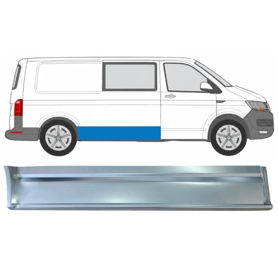 Išorinė šono dalis už Volkswagen Transporter T6 2015-2024 / Dešinė 17204