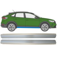 Slenkstis, apatinė už Volkswagen Taigo 2021- / Kairė + Dešinė / Rinkinys 14938