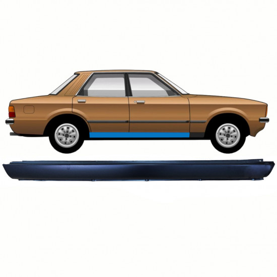 Slenkstis, apatinė už Ford Taunus 1976-1982 / Dešinė 8770