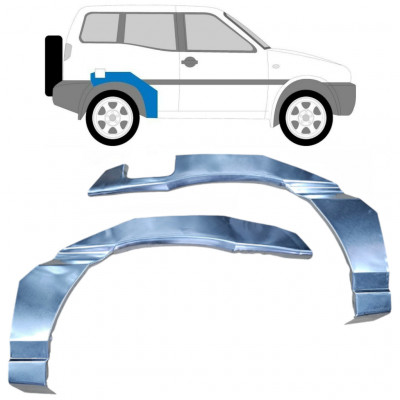 Galinė arka už Nissan Terrano 1993-1999 / Kairė + Dešinė / Rinkinys 9620