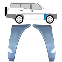 Sparno apatinė dalis už Nissan Terrano II 1993-2005 / Kairė + Dešinė / Rinkinys 10471
