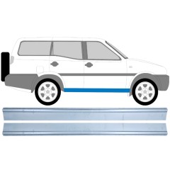 Slenkstis vidinė dalis už Nissan Terrano II 1993-2005 / Kairė + Dešinė / Rinkinys 11941