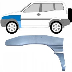 Sparno apatinė dalis už Nissan Terrano II 1993-2005 / Kairė / Rinkinys 10060