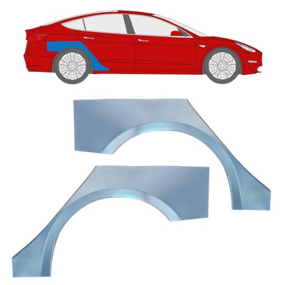 Galinė arka už Tesla Model 3 2017-2023 / Kairė + Dešinė / Rinkinys 16375