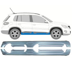 Visas slenkstis už Volkswagen Tiguan 2007-2016 / Kairė + Dešinė / Rinkinys 11613