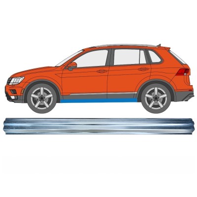 Slenkstis apatinė dalis už Volkswagen Tiguan 2016-2024 / Kairė 17221