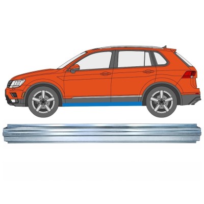 Slenkstis, apatinė už Volkswagen Tiguan 2016-2024 / Kairė 17218