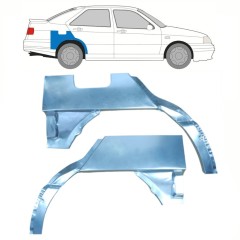 Galinė arka už Seat Toledo I 1991-1999 / Kairė + Dešinė / Rinkinys 10804