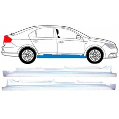 Visas slenkstis už Seat Toledo 2012-2018 / Kairė + Dešinė / Rinkinys 11610