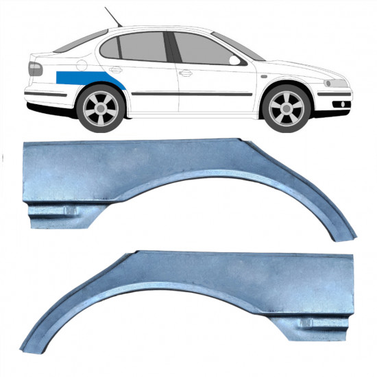 Galinė arka už Seat Toledo Leon 1999-2006 / Kairė + Dešinė / Rinkinys 9227