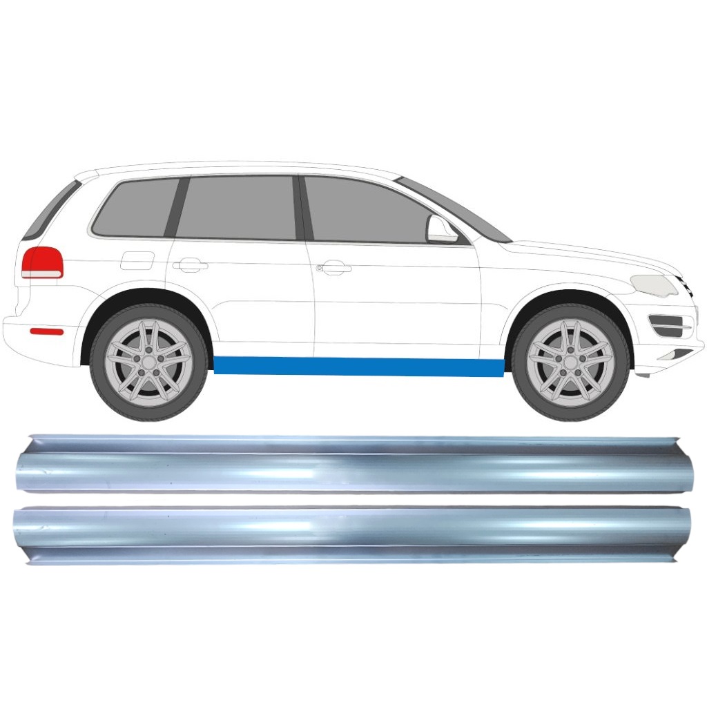 Slenkstis, Apatinė Už Vw Touareg 2002-2010 / Rinkinys 11340