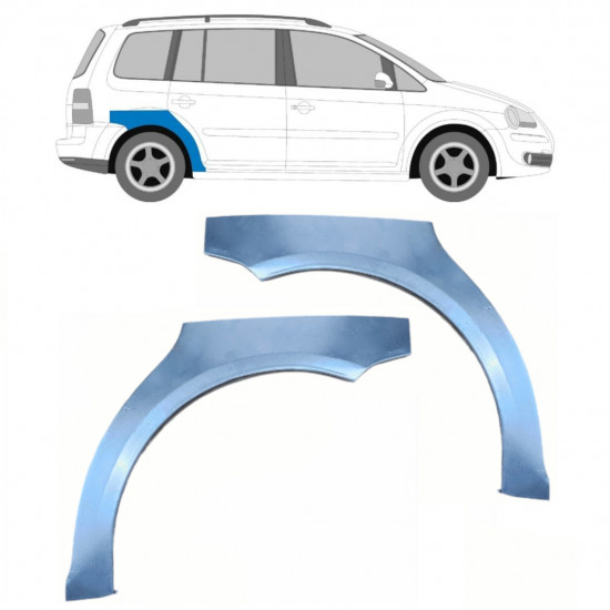 Galinė arka už VW Touran 2003-2015 / Kairė + Dešinė / Rinkinys 9202