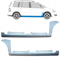 Slenkstis apatinė + sparnas priekinis už VW Touran 2003-2010 11166