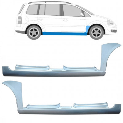 Slenkstis apatinė + sparnas priekinis už VW Touran 2003-2010 11166