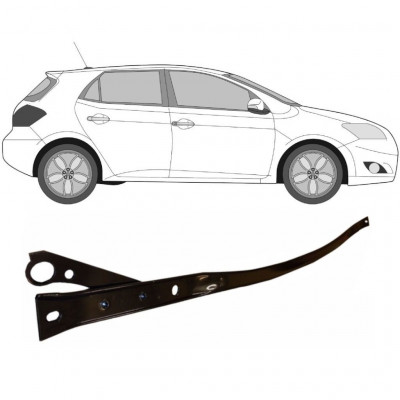 Kuro bako laikikliai už Toyota Auris 2006-2014 7067