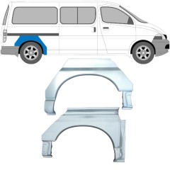Galinė arka už Toyota Hiace 1995-2006 / Kairė + Dešinė / Rinkinys 10028