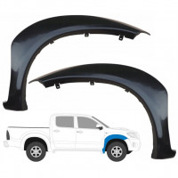 Sparno juosta priekinio sparno už Toyota Hilux 2005-2015 / Kairė + Dešinė / Rinkinys 9476