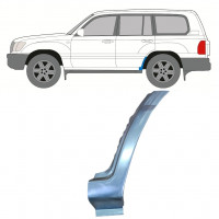 Galinės arkos apatinė dalis už Toyota Land Cruiser 1998-2007 / Kairė 8985