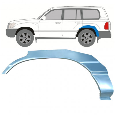 Galinė arka už Toyota Land Cruiser 1998-2007 / Kairė 8983