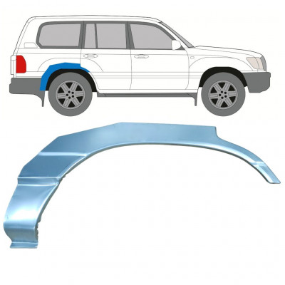 Galinė arka už Toyota Land Cruiser 1998-2007 / Dešinė 8982