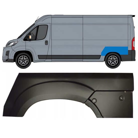 Galinė arka už Toyota Proace Max 2024- / Kairė 16694