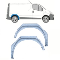Vidinė galinė arka už Renault Trafic 2001-2014 / Kairė + Dešinė / Rinkinys 10118