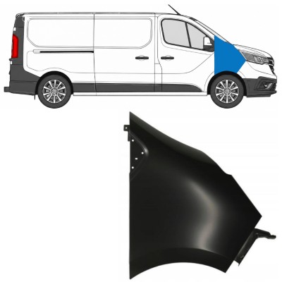Priekinis sparnas už Renault Trafic 2014- 2021-2026 / Dešinė 17104