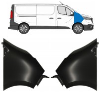 Priekinis sparnas už Renault Trafic 2014- 2021-2026 / Kairė + Dešinė / Rinkinys 17106