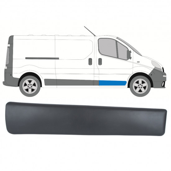 Priekinių durų Sparno juosta už Renault Trafic 2001-2014 / Dešinė 8199