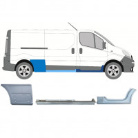 Remonto komplektas už Renault Trafic Opel Vivaro 2001-2014 / LWB / Dešinė /  11105